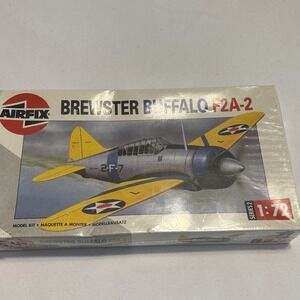 Airfix Brewster Buffalo F2A-2 1/72 WWII US Navy Fighter Model Kit Sealed